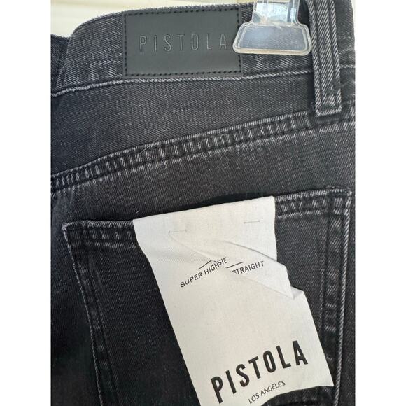 Pistola Denim | Cassie Night Shade Distressed Button Fly | Size 28 NEW - Picture 9 of 9